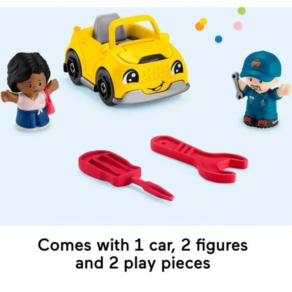 Fisher-Price Little People Light-Up Learning Garage Musical Toddler‎ Toy Playset